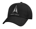 US Space Force Low Profile Cap - Black - Tactical Choice Plus