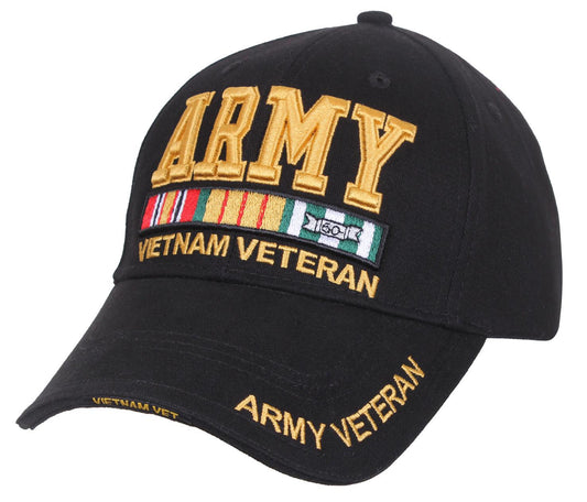 Rothco Army Vietnam Vet Deluxe Low Pro Cap - Tactical Choice Plus