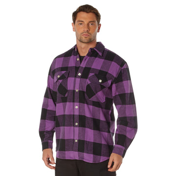 Rothco Extra Heavyweight Buffalo Plaid Flannel Shirt - Tactical Choice Plus