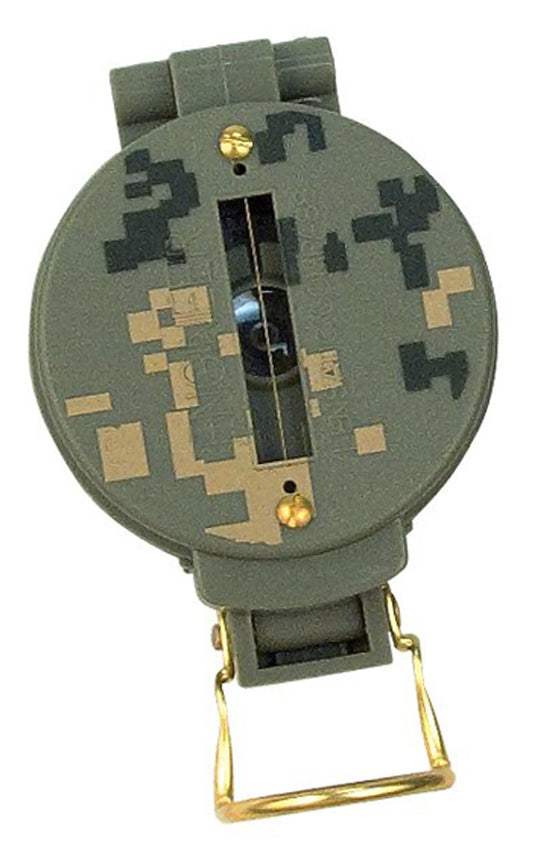 Lensatic Camo Compass - Tactical Choice Plus