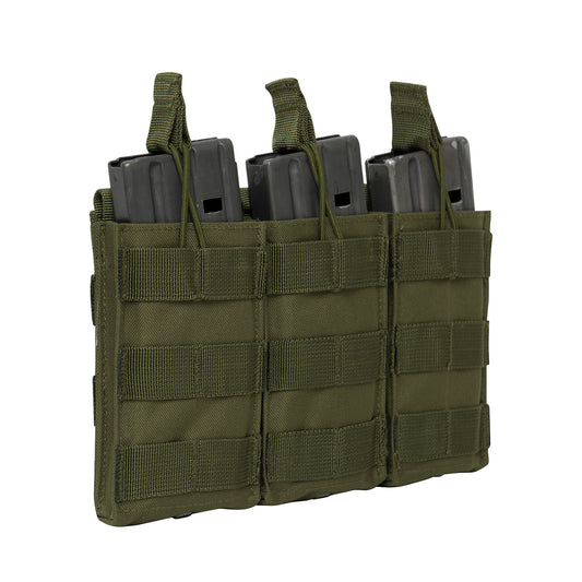 MOLLE Open Top Triple Mag Pouch - Tactical Choice Plus