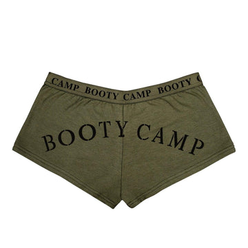 Olive Drab "Booty Camp" Booty Shorts & Tank Top - Tactical Choice Plus