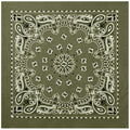 Rothco Trainmen Paisley Bandana – Extra-Large 27” X 27