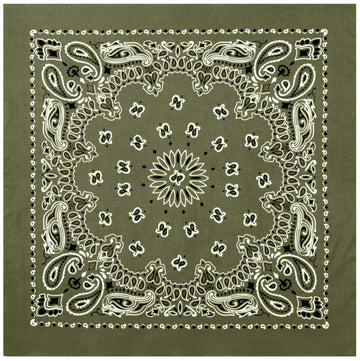 Rothco Trainmen Paisley Bandana – Extra-Large 27” X 27" - Tactical Choice Plus