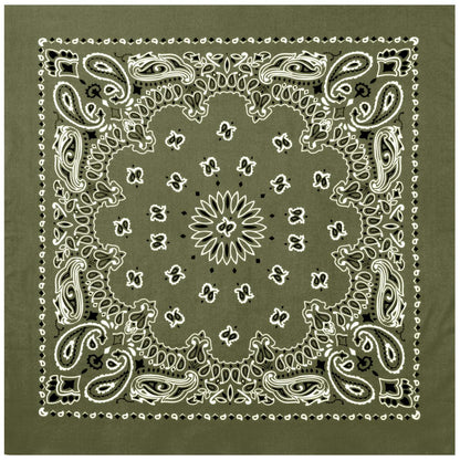 Trainmen Paisley Bandana – Extra-Large 27” X 27" - Tactical Choice Plus