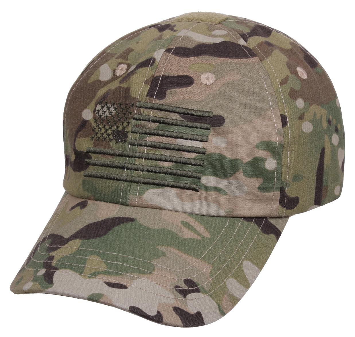 Rothco Tactical Operator Cap With US Flag - Tactical Choice Plus