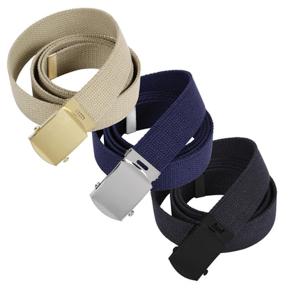 Web Belts In 3 Pack - Tactical Choice Plus