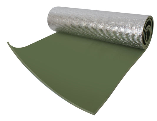 Thermal Reflective Sleeping Pad with Ties - Olive Drab - Tactical Choice Plus