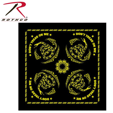 Rothco Gadsden Don't Tread On Me Bandana - Tactical Choice Plus