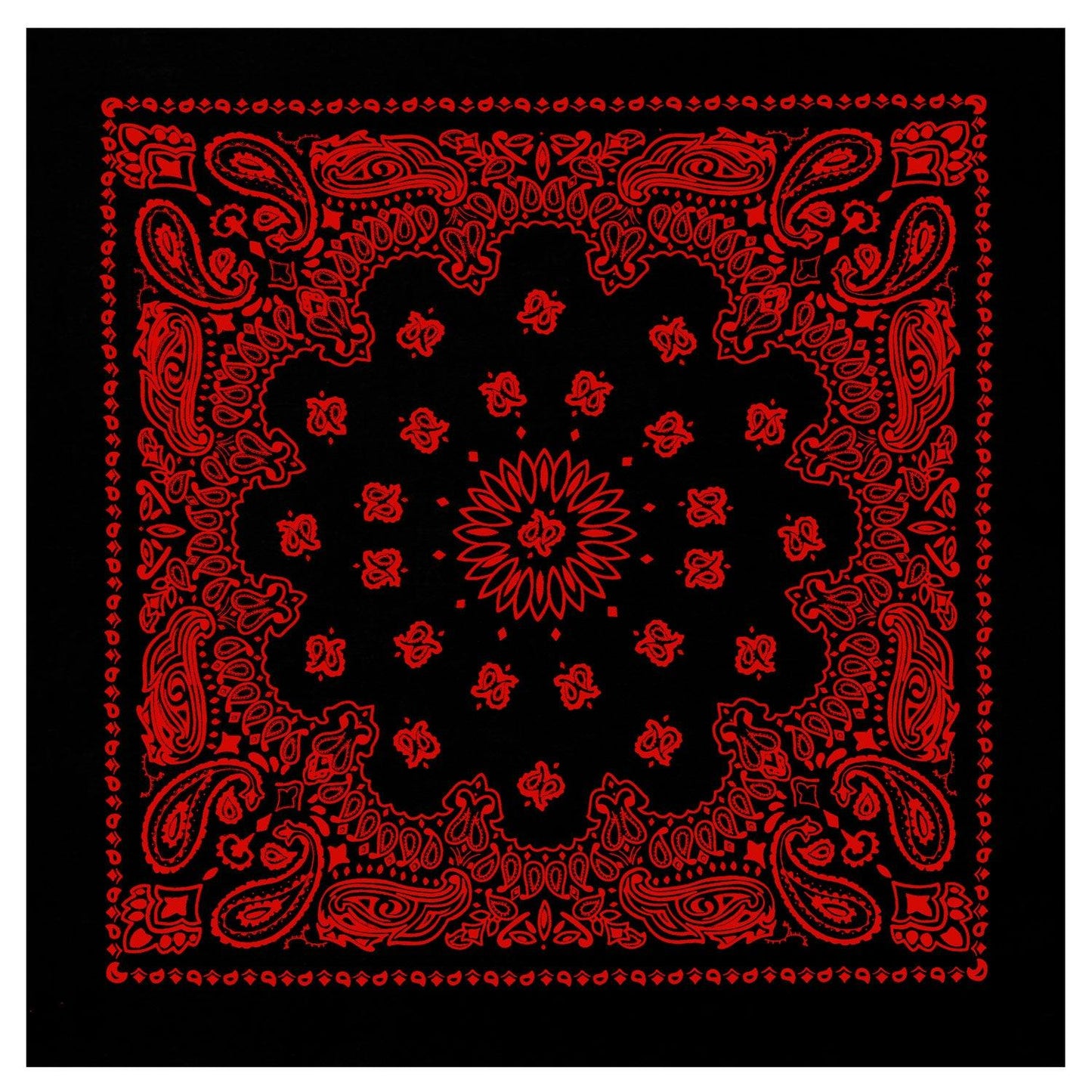 Trainmen Paisley Bandana - 22" X 22" - Tactical Choice Plus
