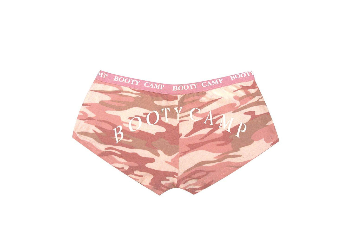 Baby Pink Camo "Booty Camp" Booty Shorts & Tank Top - Tactical Choice Plus