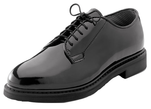 Rothco Uniform Hi-Gloss Oxford Dress Shoe - Tactical Choice Plus