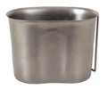 GI Style Stainless Steel Canteen Cup - Tactical Choice Plus