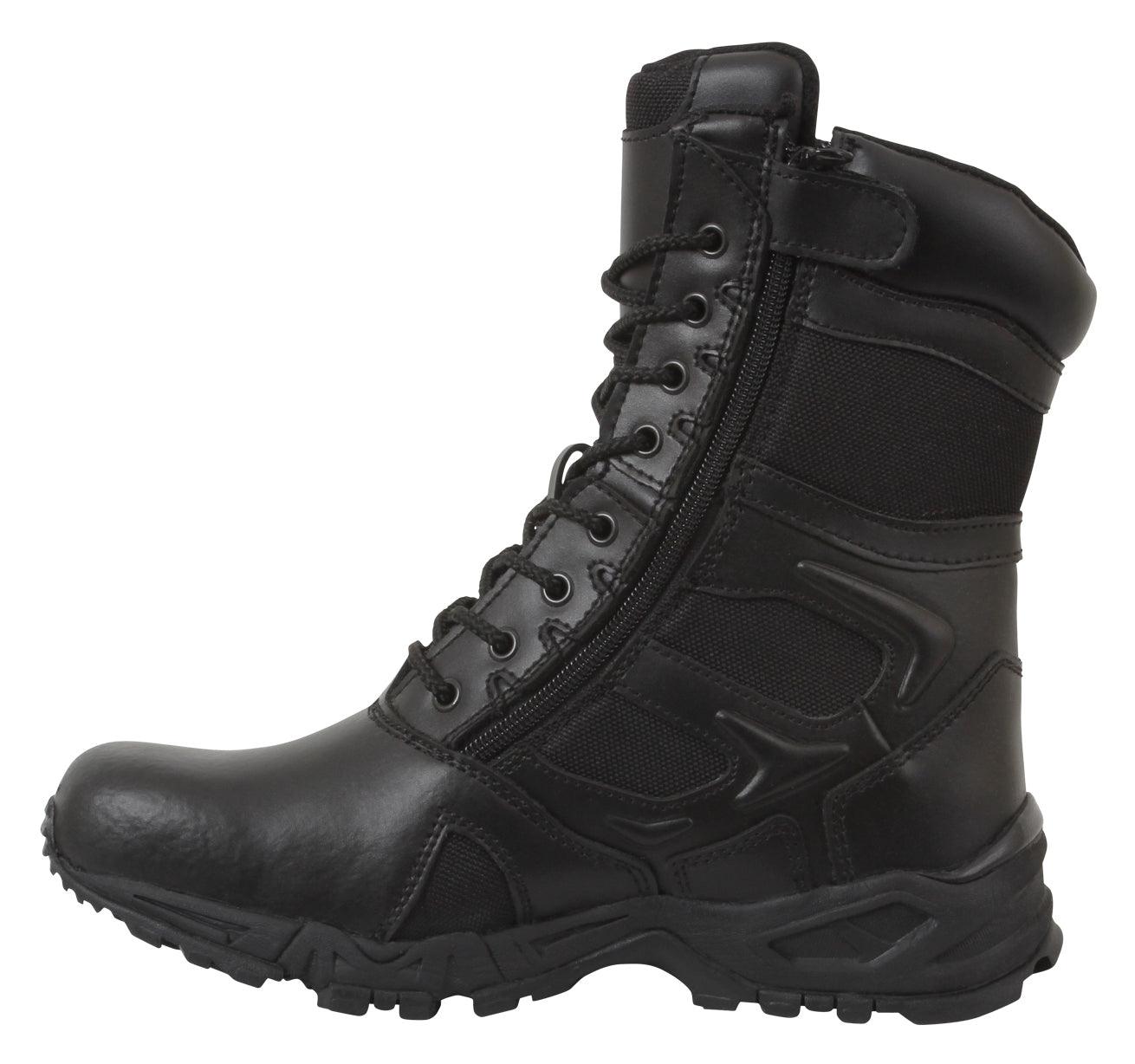 Rothco Forced Entry Deployment Boot With Side Zipper - 8 Inch - Tactical Choice Plus