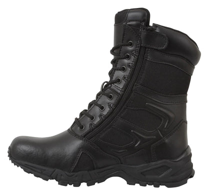 Rothco Forced Entry Deployment Boot With Side Zipper - 8 Inch - Tactical Choice Plus