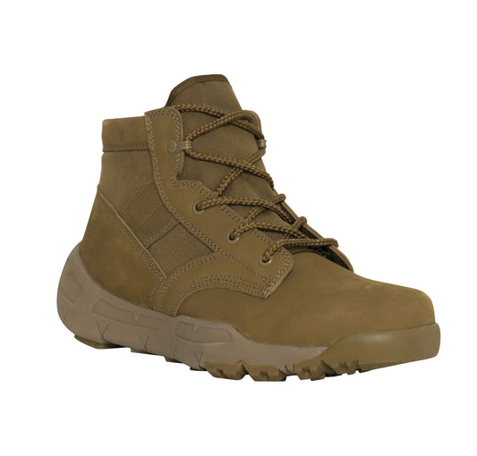 Rothco V-Max Lightweight Tactical Boot - AR 670-1 Coyote Brown - 6 Inch - Tactical Choice Plus