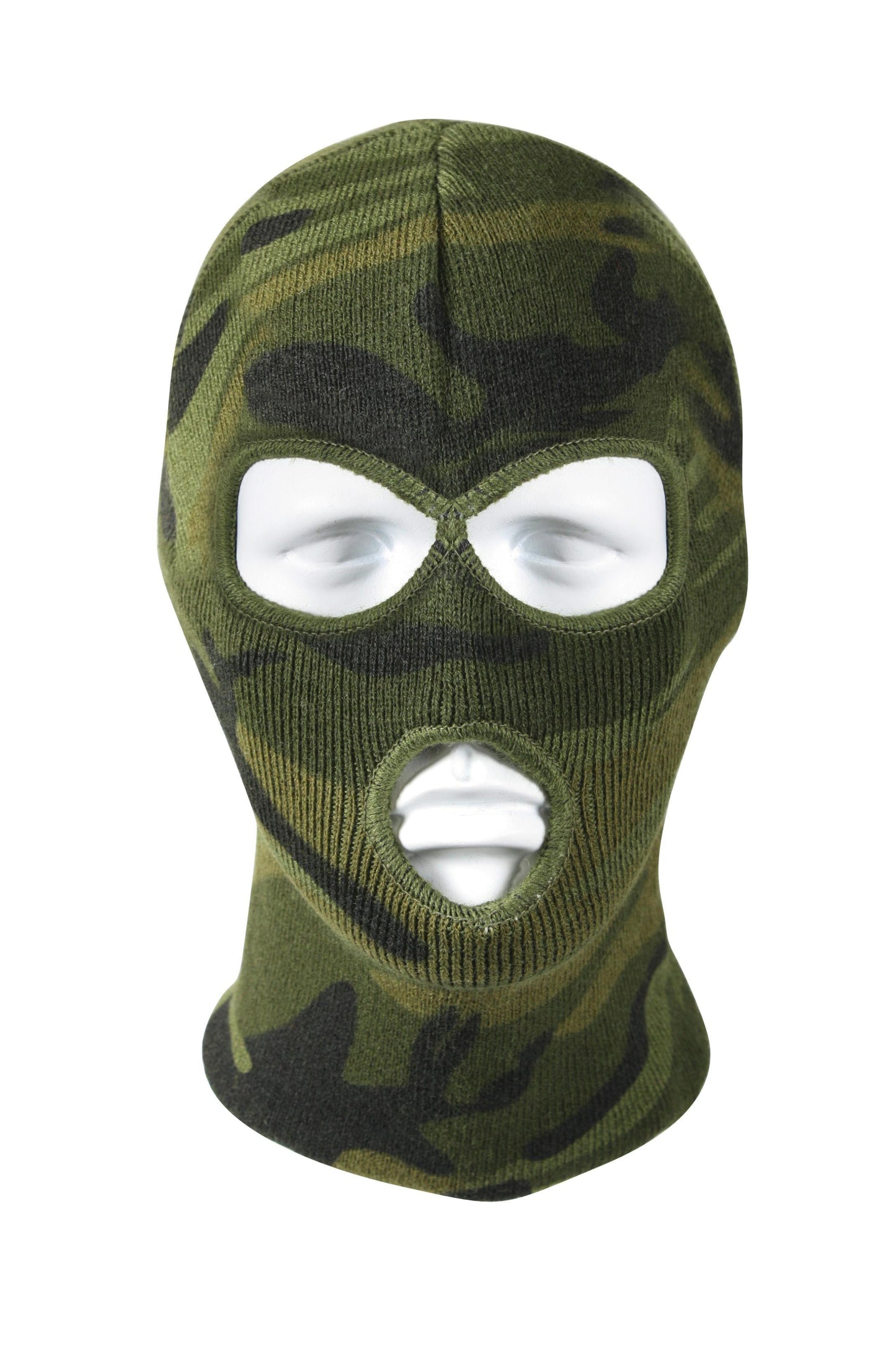 Deluxe Camo 3-Hole Face Mask - Tactical Choice Plus
