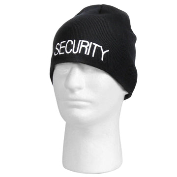 Embroidered Security Acrylic Skull Cap - Tactical Choice Plus