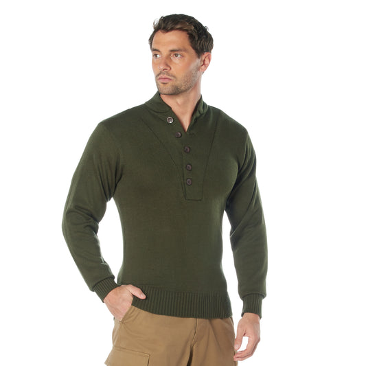 Rothco G.I. Style 5-Button Sweater - Tactical Choice Plus
