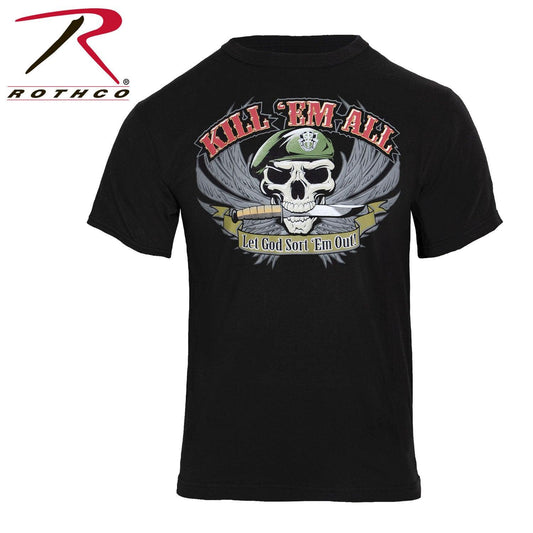 Rothco Kill 'Em All T-Shirt - Tactical Choice Plus