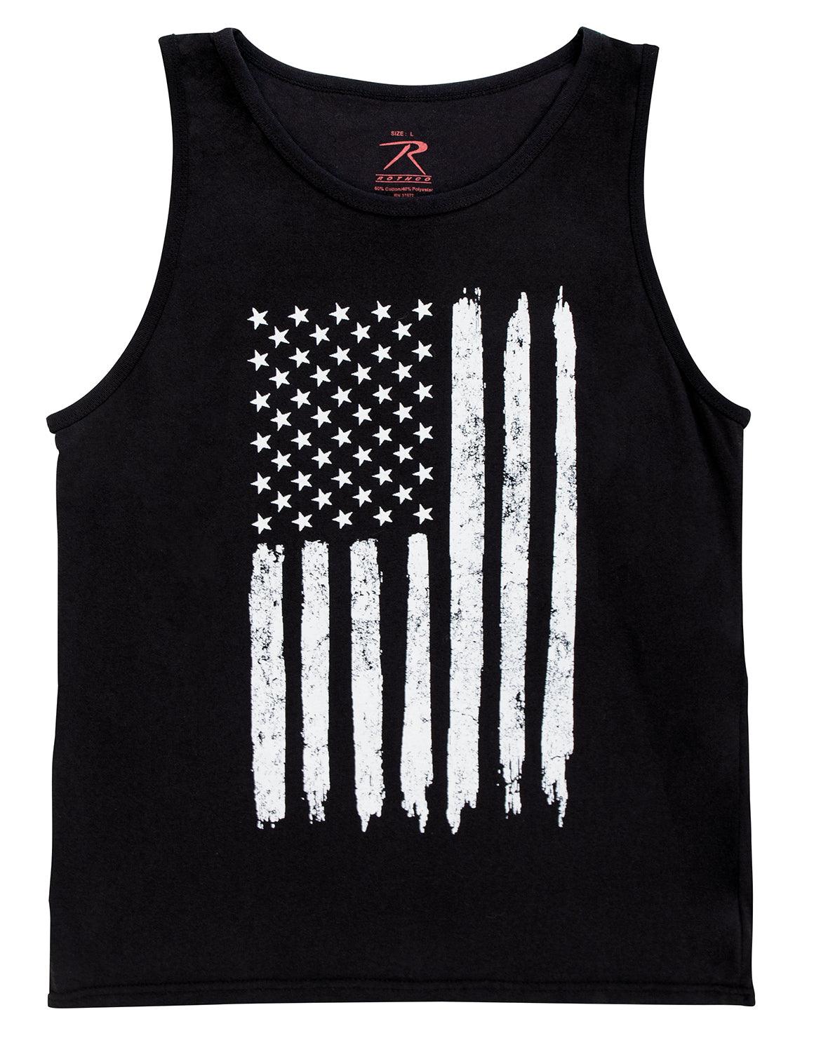 Distressed U.S. Flag Tank Top - Tactical Choice Plus