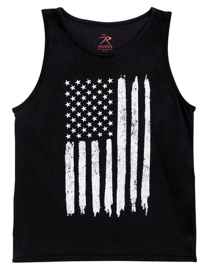 Distressed U.S. Flag Tank Top - Tactical Choice Plus