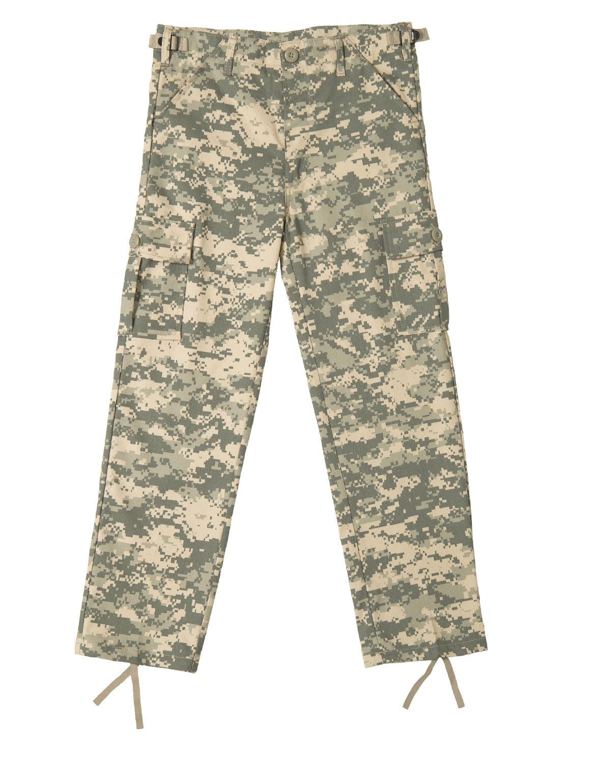 Kids Digital Camo BDU Pants - Tactical Choice Plus