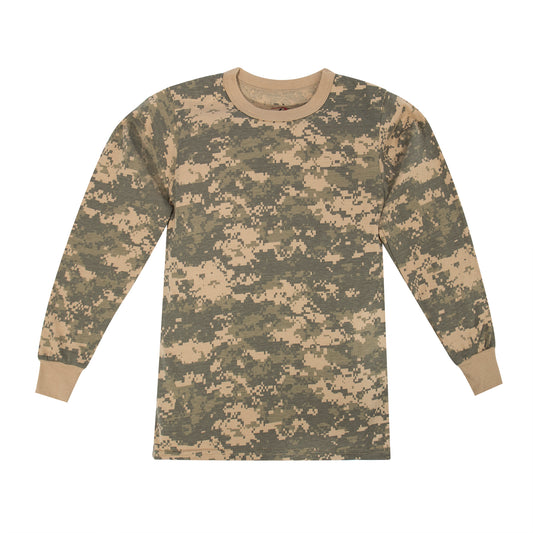 Kids Long Sleeve Camo T-Shirt - Tactical Choice Plus