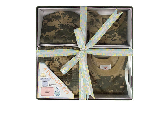 Infant 4 Piece Camo Boxed Gift Set - Tactical Choice Plus