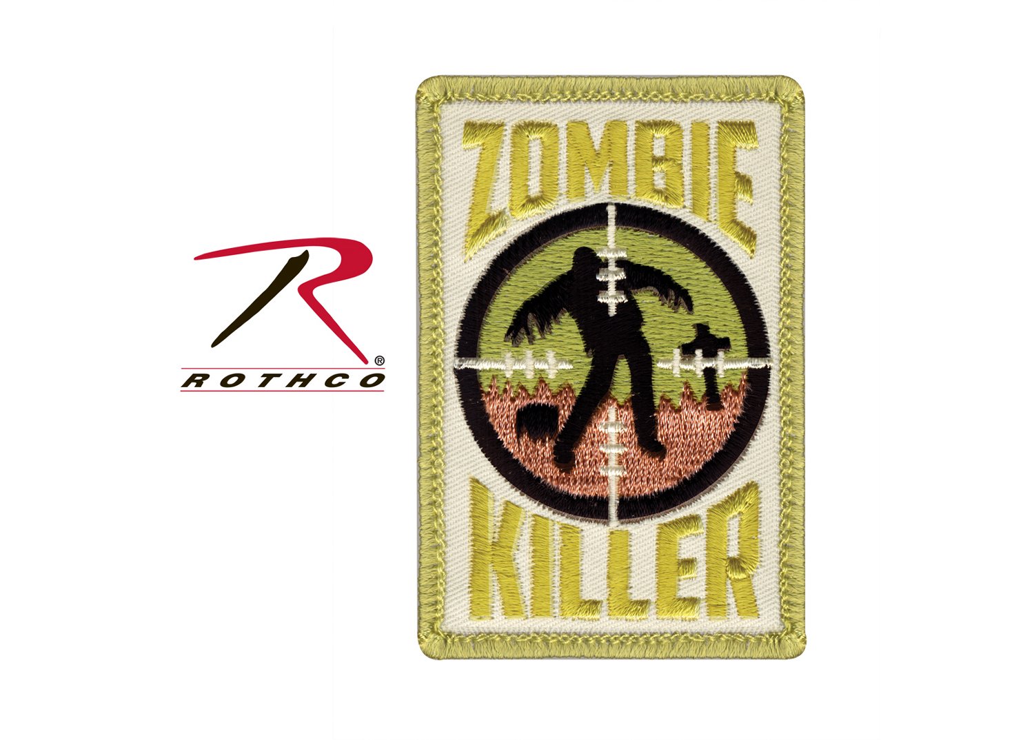 Rothco Zombie Killer Morale Patch - Tactical Choice Plus