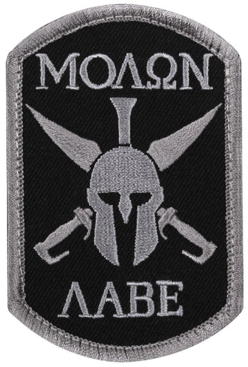 Rothco Molon Labe Spartan Morale Patch - Tactical Choice Plus