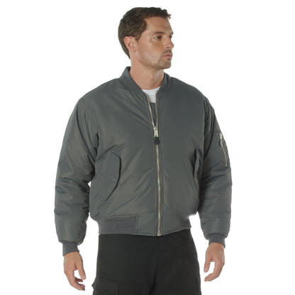 Enhanced Nylon MA-1 Flight Jacket - Tactical Choice Plus