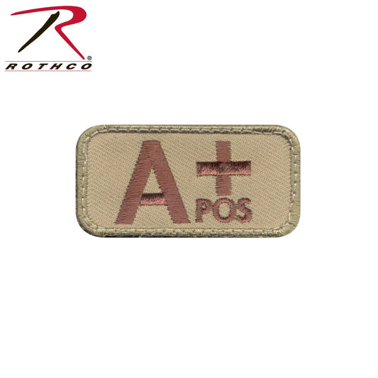 Rothco A Positive Blood Type Morale Patch - Tactical Choice Plus