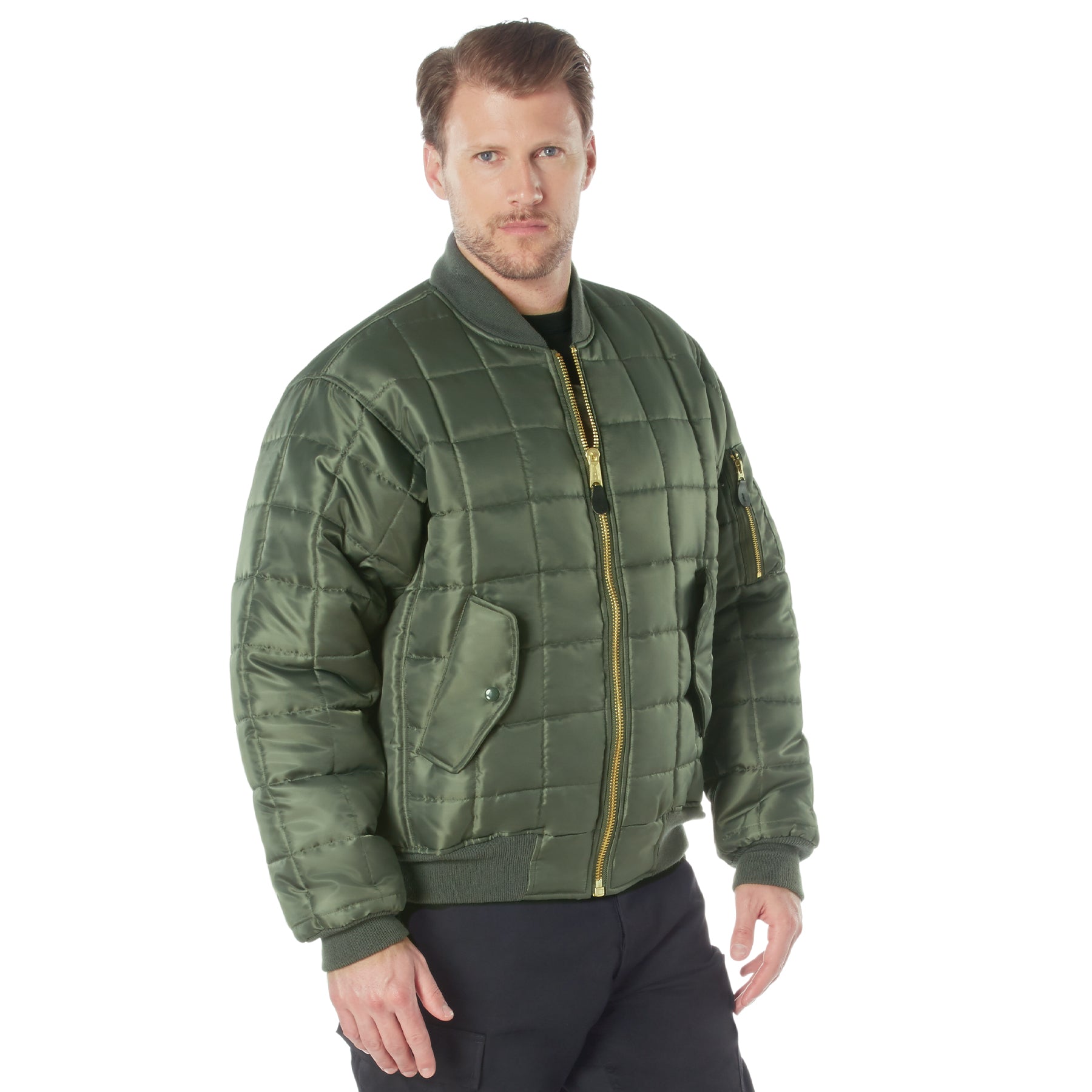 Rothco Quilted MA-1 Flight Jacket - Tactical Choice Plus