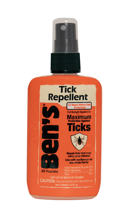 Ben's Tick Repellent With Picaridin - 3.4 Oz. - Tactical Choice Plus