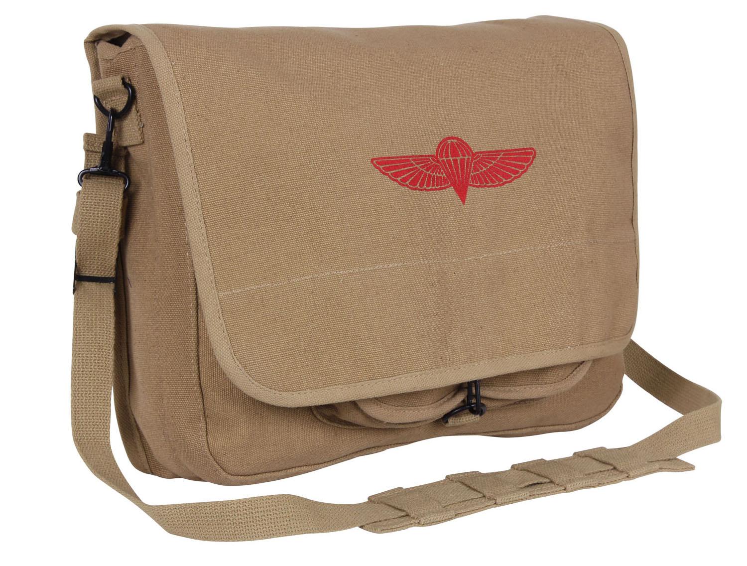 Rothco Canvas Israeli Paratrooper Bag - Tactical Choice Plus