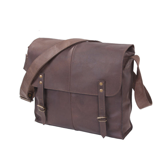 Brown Leather Medic Bag - Tactical Choice Plus