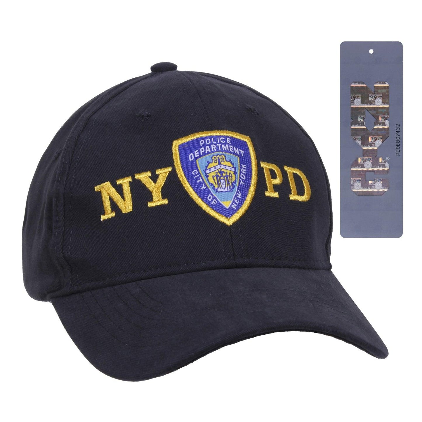 Officially Licensed NYPD Adjustable Cap With Emblem - Tactical Choice Plus