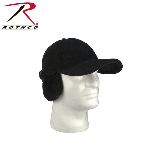 Rothco Fleece Low Profile Cap With Earflaps - Tactical Choice Plus