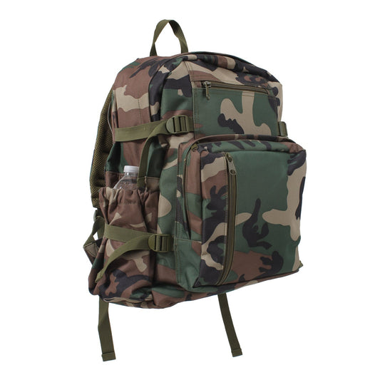 Woodland Camo Backpack - Tactical Choice Plus