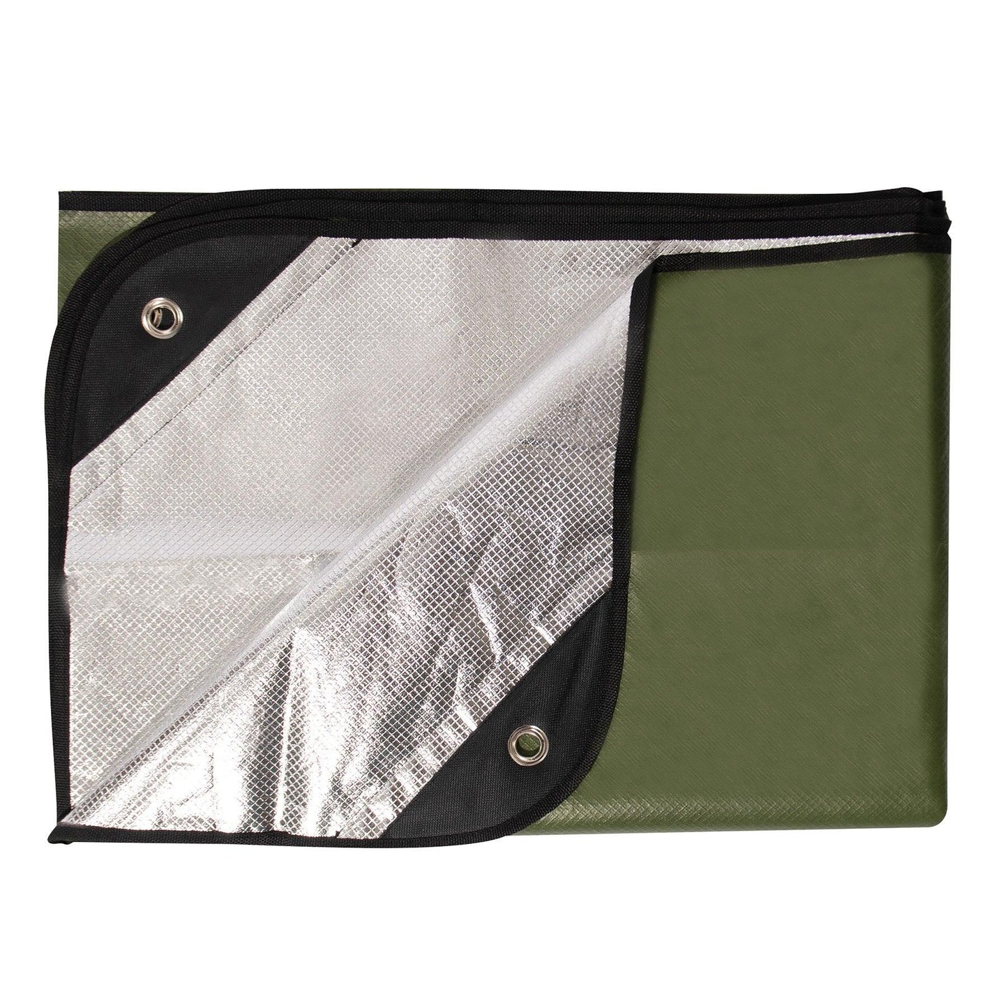 Rothco Heavy Duty Survival Blanket - Olive Drab - Tactical Choice Plus