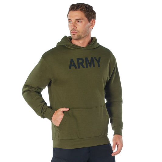 Rothco Army PT Pullover Hooded Sweatshirt - Tactical Choice Plus
