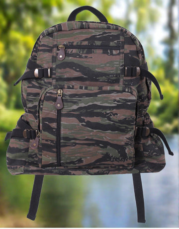 Rothco Jumbo Vintage Canvas Backpack - Tactical Choice Plus