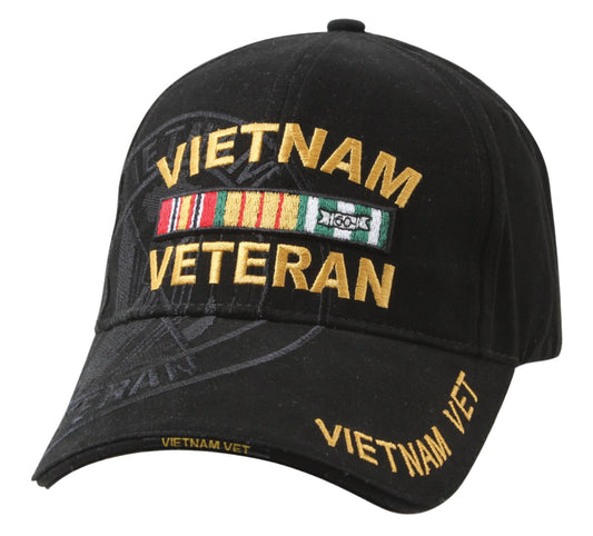 Deluxe Vietnam Veteran Low Profile Shadow Caps - Tactical Choice Plus