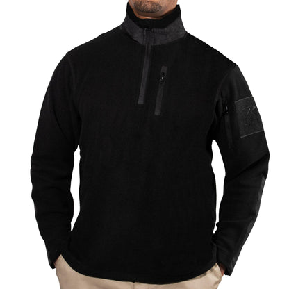 Rothco Quarter Zip Fleece Pullover - Tactical Choice Plus