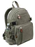 Vintage Canvas Compact Backpack - Tactical Choice Plus