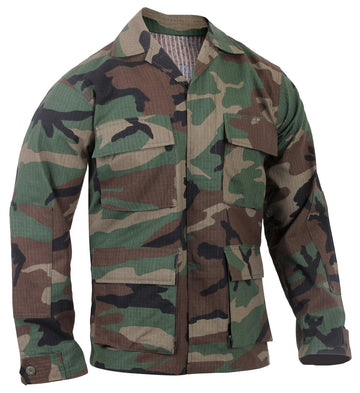 Rip-Stop BDU Shirt (100% Cotton Rip-Stop) - Tactical Choice Plus