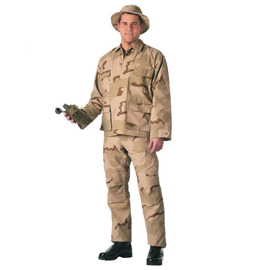 Tri-Color Desert SWAT Cloth BDU Pants - Tactical Choice Plus