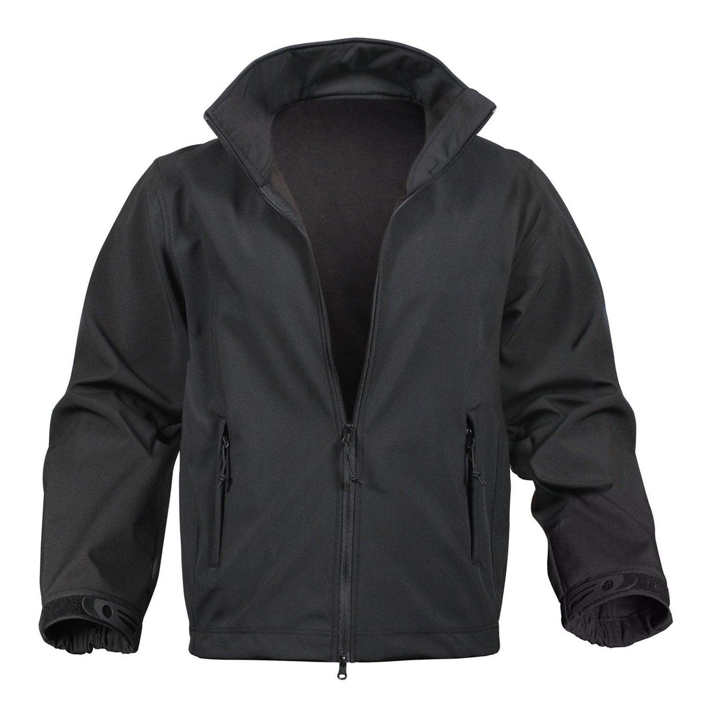 Black Soft Shell Uniform Jacket - Tactical Choice Plus