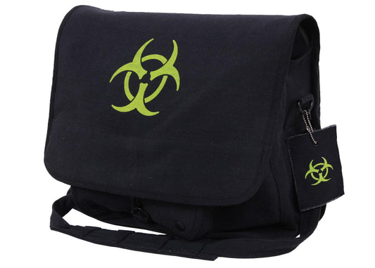 Bio-hazard Vintage Canvas Messenger Bag - Tactical Choice Plus